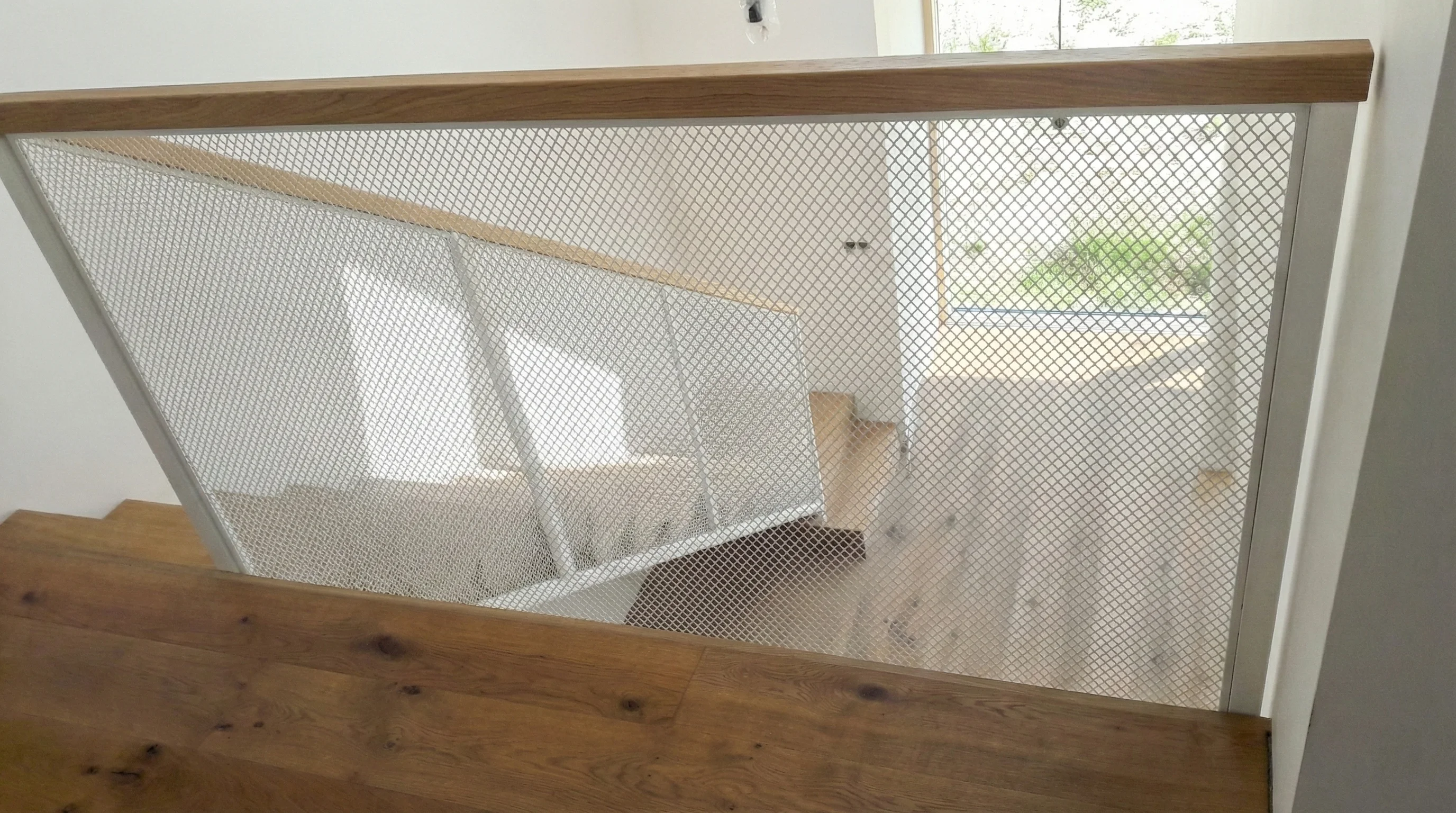 Nowoczesne schody w Straszynie