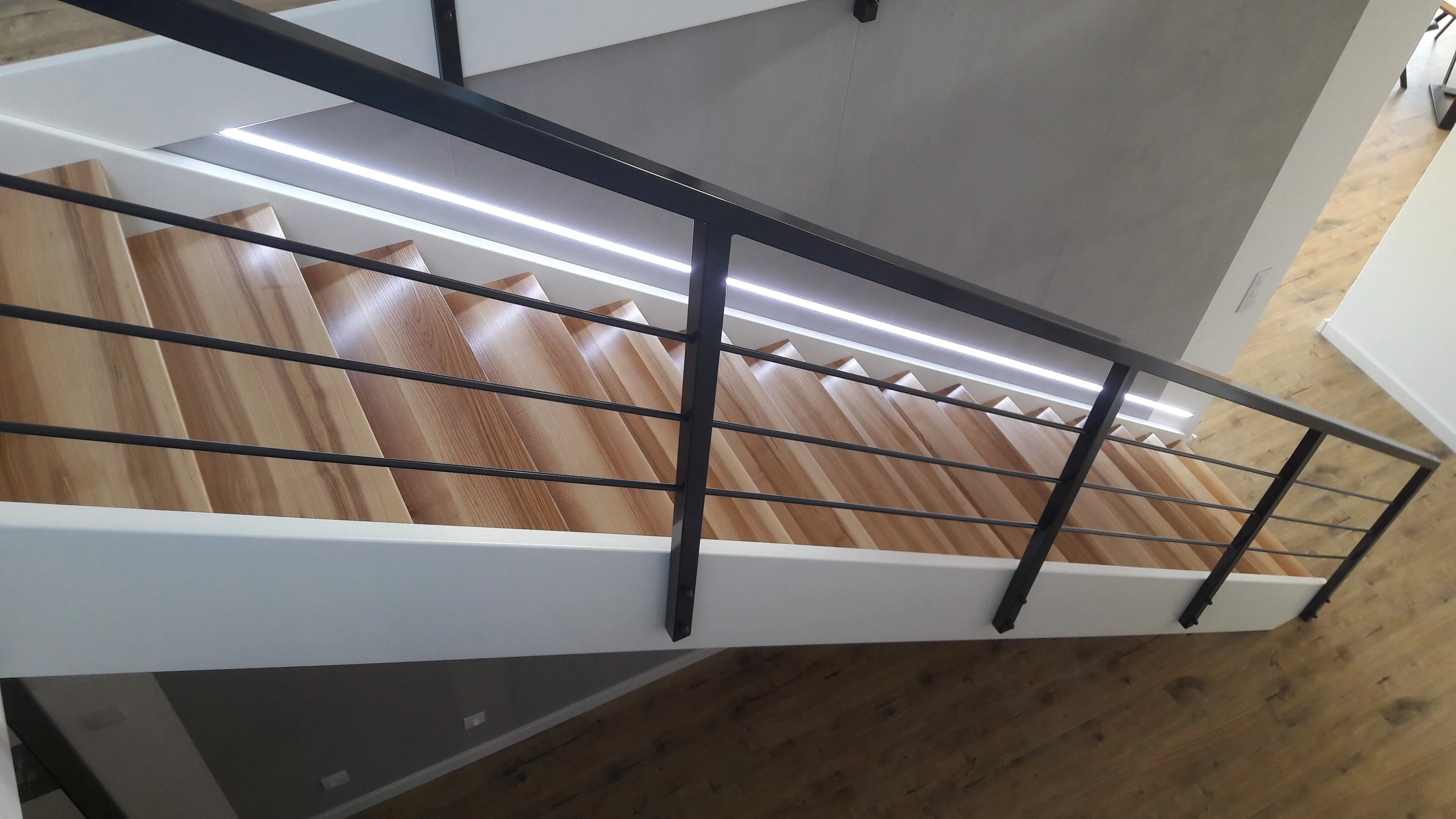 Realizacja schodów Estica w Skowarczu