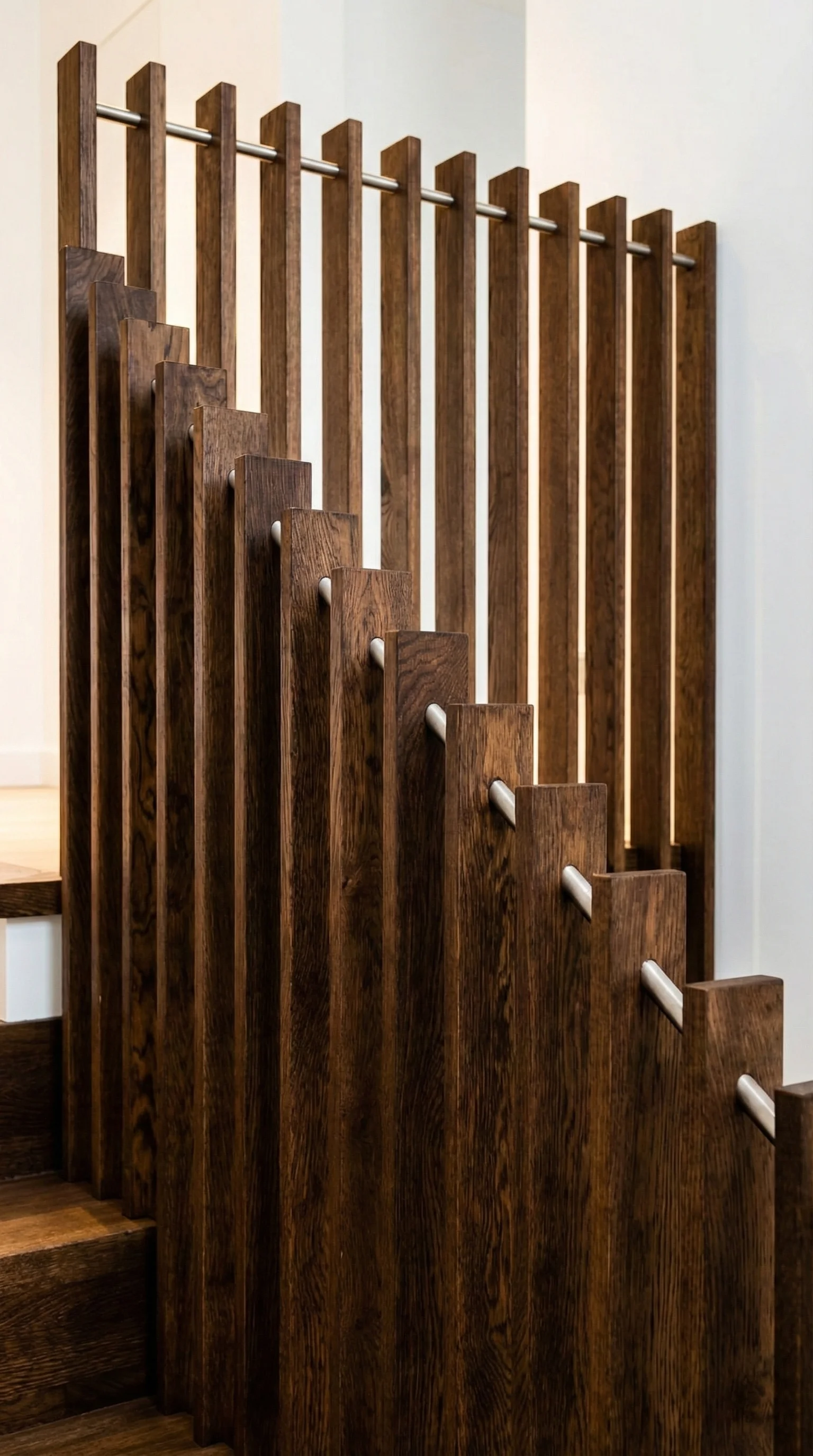 Widok schodów zabiegowych z góry