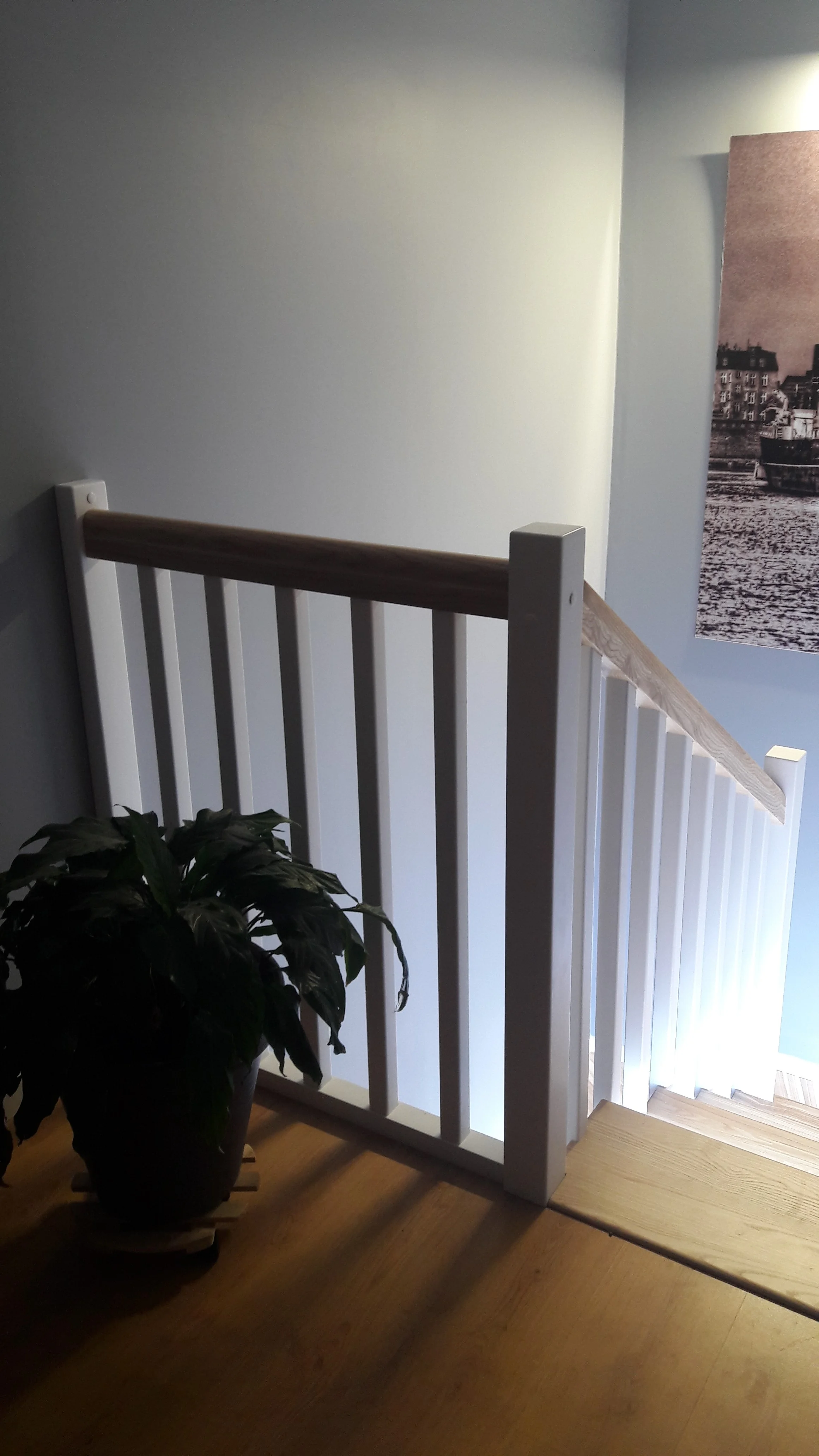 Całościowy widok na schody B-34 w Gdańsku